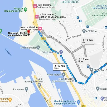 L'appart Eleve Idealement Situe Апартаменты Булонь-сюр-Мер